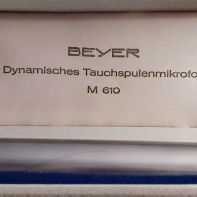 REVOX / BEYER M610 w/case - perfect condition image 3