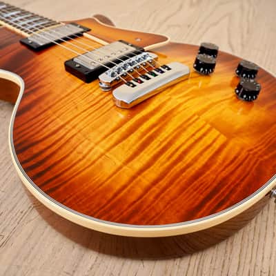1996 Heritage H-150 Deluxe LP Electric Guitar Almond Sunburst ALM SB Kalamazoo USA w/ Case image 11