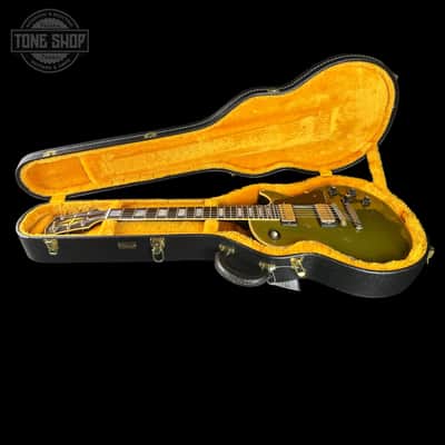 Gibson Custom Limited 68 Les Paul Custom Olive Drab Top Ebony Back Heavy Aged 604538 image 11