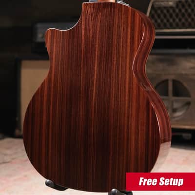 Taylor 414ce Studio Grand Auditorium Acoustic/Electric Guitar - Natural with Gig Bag image 2