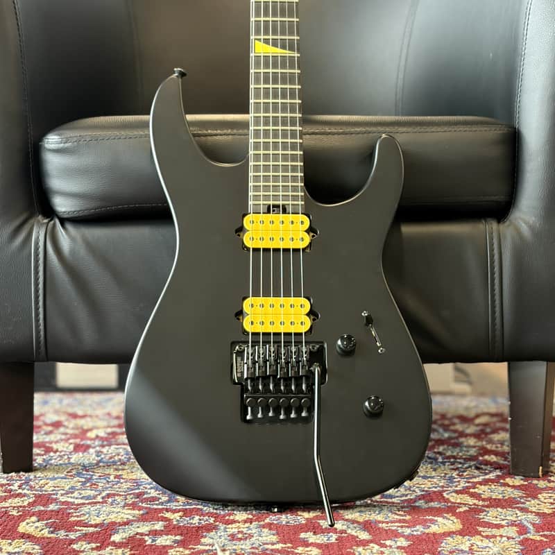 Jackson MJ Series Dinky DKR - Ebony Fingerboard, Satin Black, Used image 1