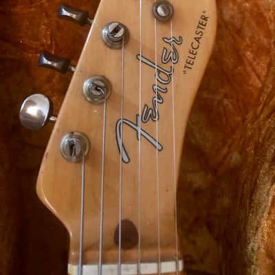Very Early 1952 Fender Telecaster Blackguard Blonde - All Original image 3