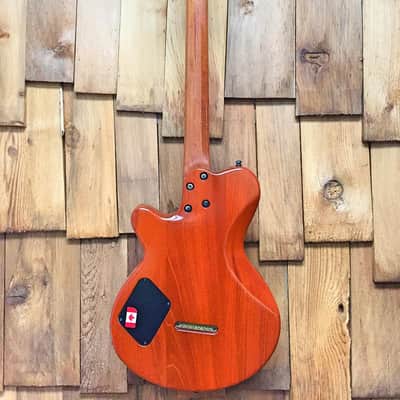 2008 Godin LG P90 Mahogany w/ Original Hardshell Case image 5
