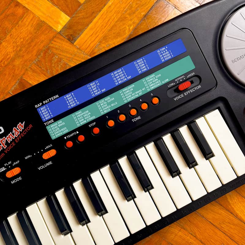 Casio Rapman (Japan, 1990) Toy Synth Vocoder Drum Machine and