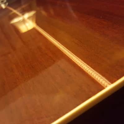 Vintage Alvarez 5022 Handmade In Japan Aged Top Acoustic Dreadnought (Martin Copy) Soft V-Neck image 8
