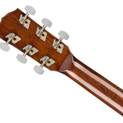 Fender CP-60S Parlor Acoustic Guitar - 3-Color Sunburst w/ Walnut FB image 5
