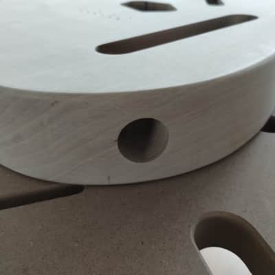 El Chamaa Guitars One-Piece TE / Tele Style Alder Body 2026 - Unfinished image 4