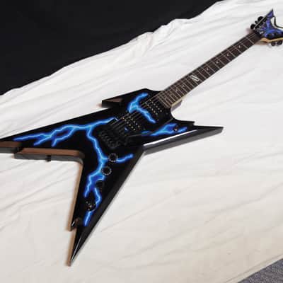 DEAN Razorback Lightning Dimebag electric GUITAR w/LIGHT CASE - Dime - FLOYD - B image 3
