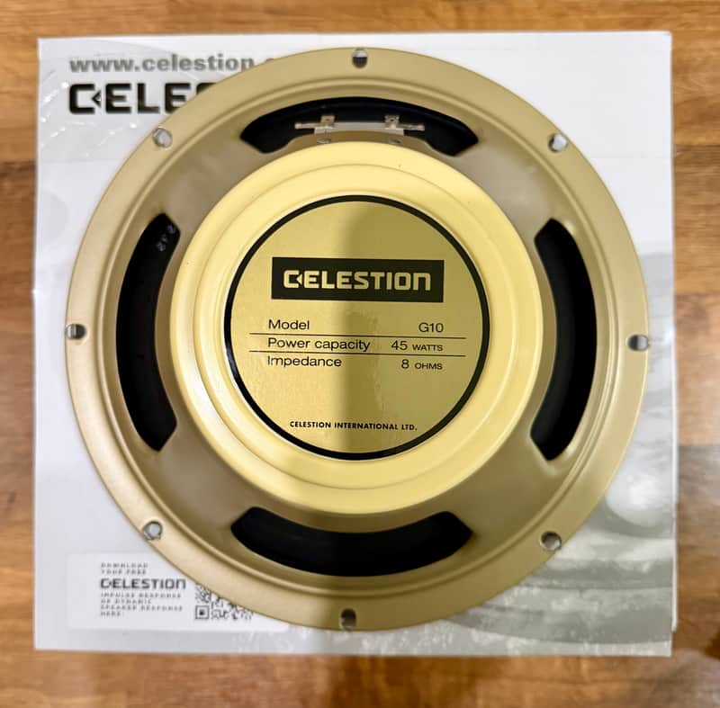 Celestion G10 Creamback 10" 45-Watt 8ohm Replacement Speaker 2024 image 1