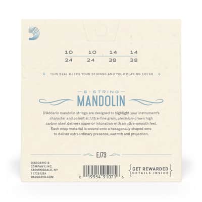 D'Addario Phosphor Bronze Mandolin Strings 10-38 image 6