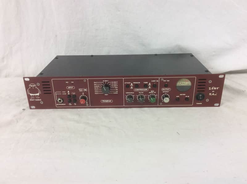 TL Audio 2 FAT Fatman Series Mic Preamp / Compressor image 1