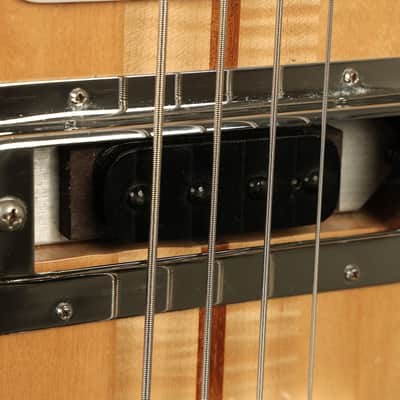 1973 Rickenbacker 4001 Bass Mapleglo w/original Toaster pickup FLAME MAPLE NECK! image 5