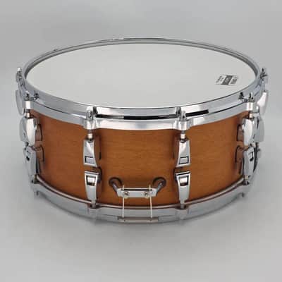 Used Yamaha Absolute Hybrid Snare Drum 14x6 Vintage Natural - Very Good image 3