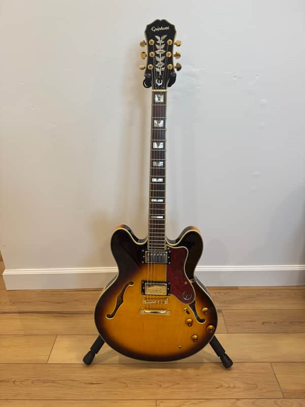 Epiphone Sheraton II 2004 Korean Made - Vintage Sunburst image 1