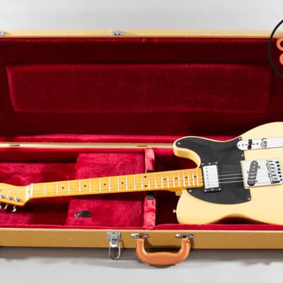 2012 Fender MIJ Japan TL52-SPL ’52 Telecaster Keith Richards Micawber Blonde w/ Tweed HSC image 2