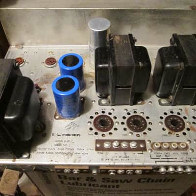 FISHER x100c 1964 stereo tube amp amplifier vintage phono image 17