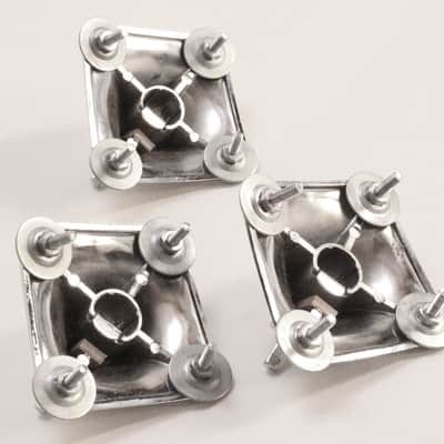 (3) Slingerland Set-O-Matic Tom Mounts, 1960s-70s, NEAR MINT / INSPECTED & TESTED image 5