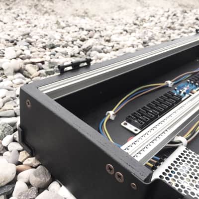 6U Eurorack Case Powered, 120 or 126 hp, modular synthesizer, patched resealable image 8