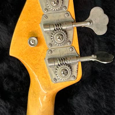 RARE Pre-CBS ‘64 Fender Jazz Bass in Orig’l Dakota Red w Matching Headstock image 13