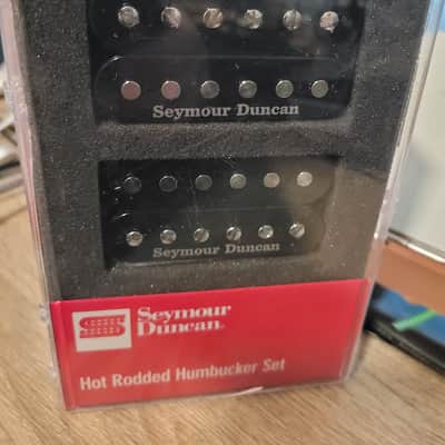 Seymour Duncan JB Jazz Hot Rodded Pickup Set Humbucker SH-4 SH-2n BLACK image 2