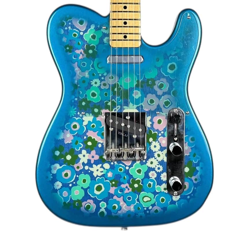 Tokai Breezysound TE150 Telecaster 2015 - Blue Flower | Reverb