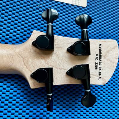 Kala UBASS-SB-TB-FL Solid Body Fretless U-Bass 2023 - Present - Sunburst image 3
