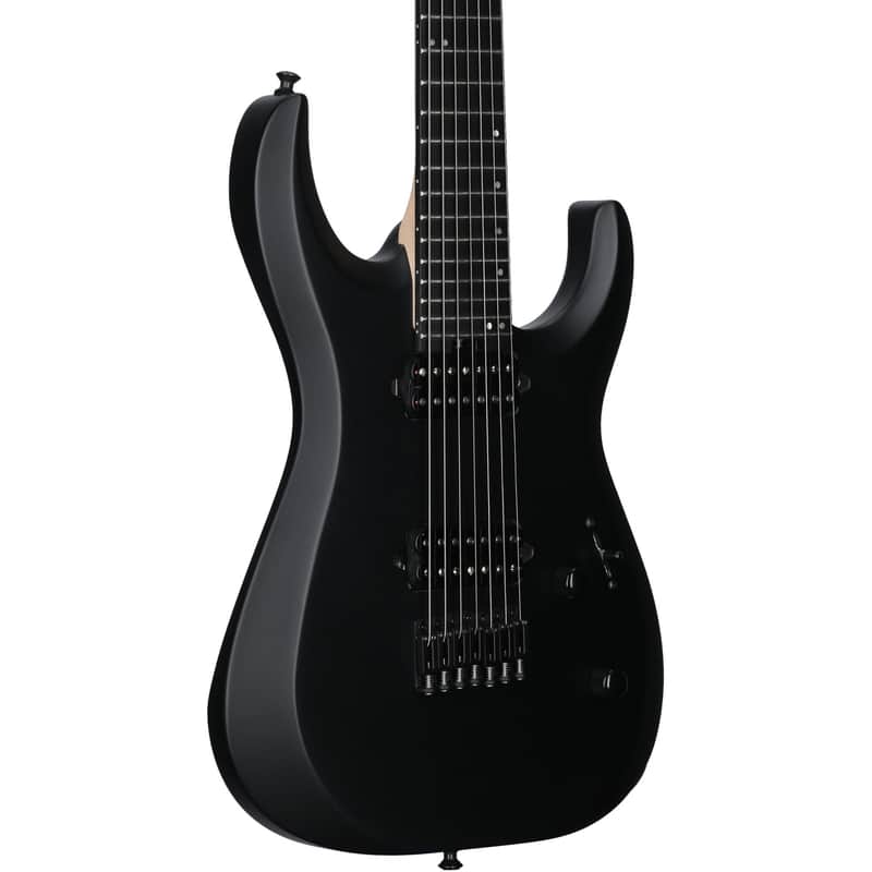 Jackson Pro Plus DK MDK7P HT 7-String Electric Guitar (with Gig Bag), Satin Black image 1