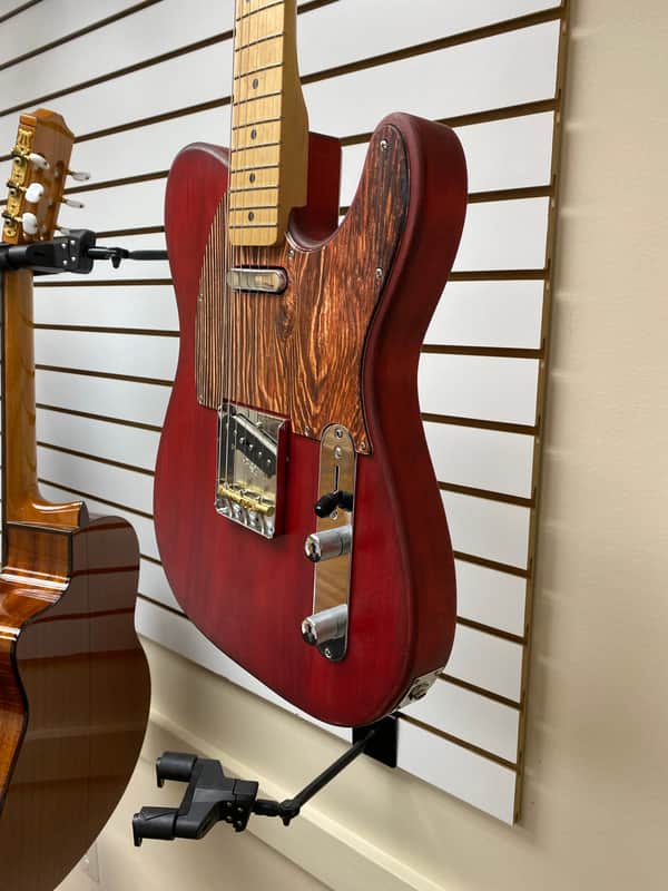 Fender Telecaster partscaster mid 2000s - red stain image 1