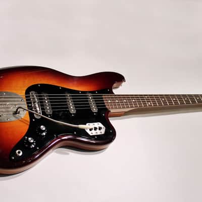 Ayers Guitar Co. Custom VI (Bass VI) 2014 Sunburst with Mono Gig Bag image 1