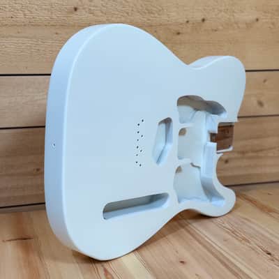 1998g Kohlin Guitars T-Type Roasted Pine replacement body Aged Nitro Relic Vintage olympic white Made in Sweden image 2