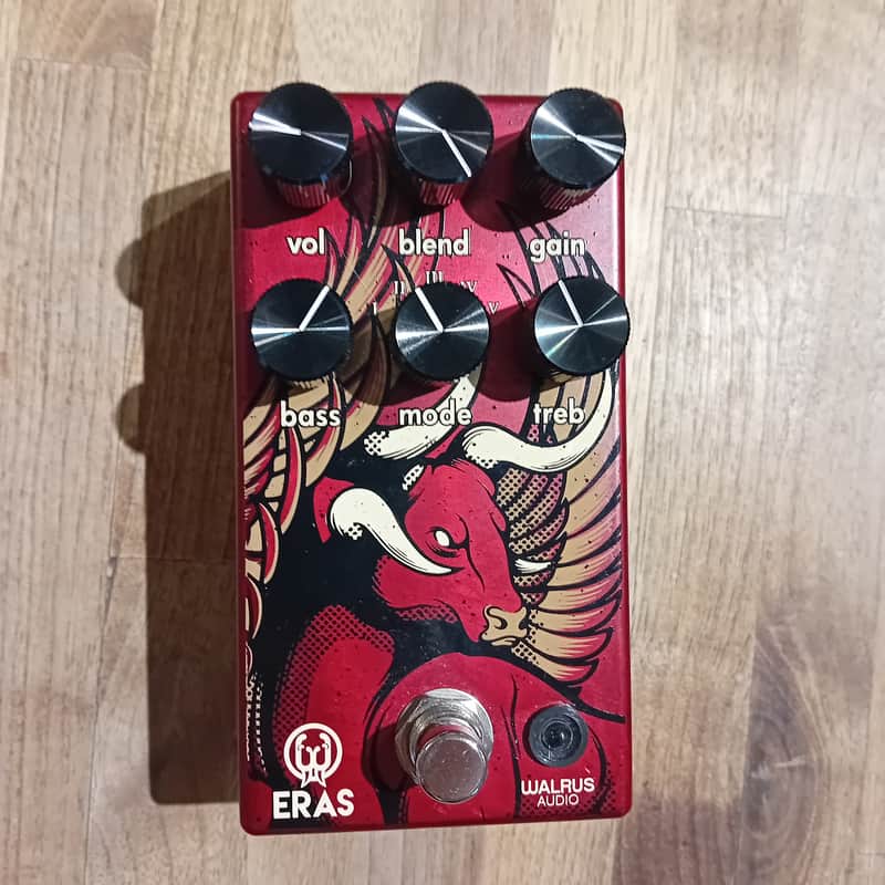 2021 Walrus Audio Eras Five-State Distortion Red