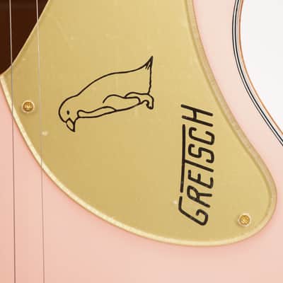 Gretsch G5021E Rancher Penguin Parlor Acoustic-Electric Guitar, Shell Pink image 3