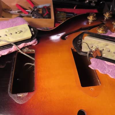 GIBSON ES-125-D 1957 SUNBURST P-90's ORIGINAL PRISTINE RARE!! 30-50 MADE!? image 21