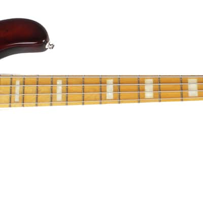 Cort GB99B Jazz Bass Guitar in Dark Burst image 6