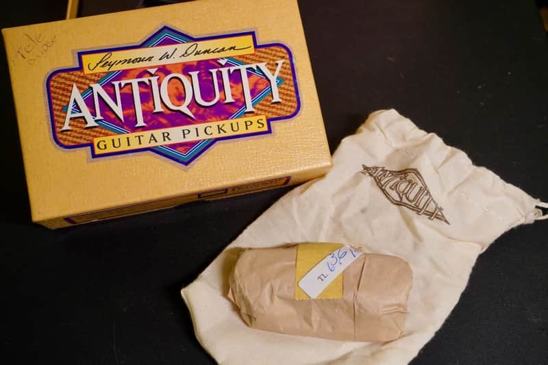 Seymour Duncan Antiquity for Tele Bridge 11024-22 ( New Old Stock)  Black image 1