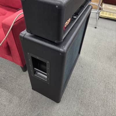 PRS Harmonic Generator 70 watt Head and 4x12 Cabinet 1990s - Black image 8