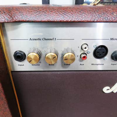 2006 Marshall Acoustic Soloist AS50R 2-Channel 50-Watt 2x8" Acoustic Guitar Combo - For Parts or Repair image 2