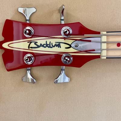 Backlund Rocker bass 2020 Red/Creme image 5