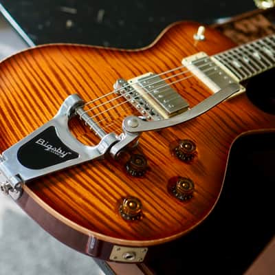 PRS Private Stock Singlecut 245 TM Factory Bigsby Triple Stain McCarty Burst #2951 2010 image 19