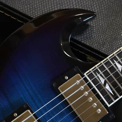 2001 Gibson SG Supreme Electric Guitar Figured Midnight Burst + OHSC image 3