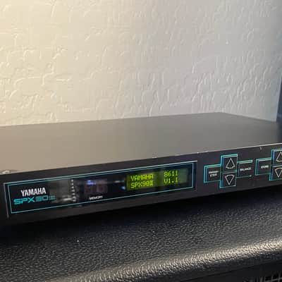 Yamaha SPX90 II Digital Sound Processor 1980s - Black image 2