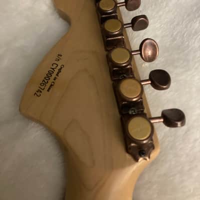 Vintage 2000 Squier Affinity Series Stratocaster with Rosewood Fretboard 2001 - 2003 - British Racing Green image 6