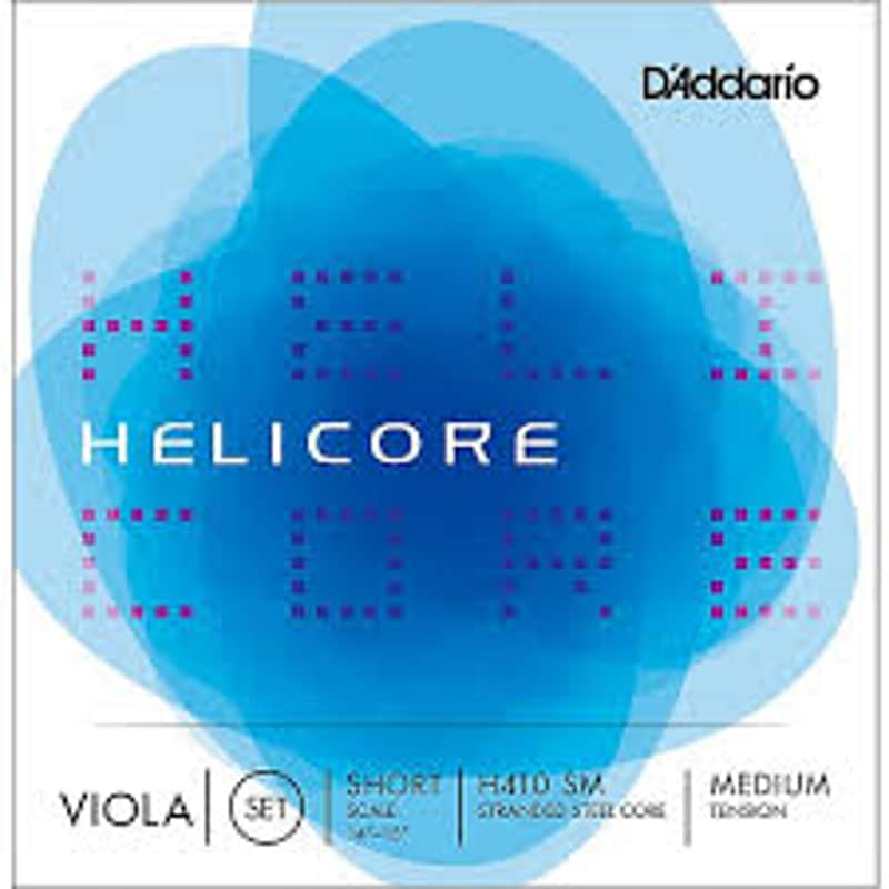 [FREE SHIPPING!] D'Addario H410 SM Helicore Short Scale Viola Strings - Medium image 1