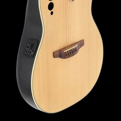 Applause Applause E-Acoustic Guitar AE44-4S, MS, Cutaway, Mid Depth 2020s - Natural Satin image 4