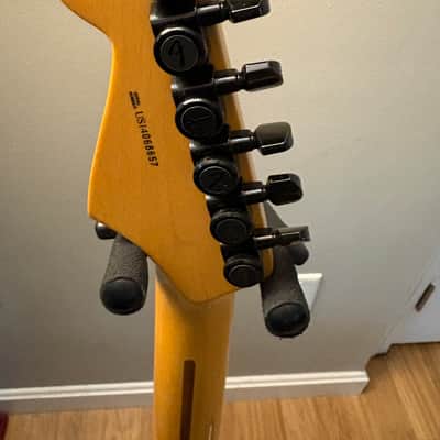 Fender American Standard Stratocaster.  2015 Sunburst-Modified with  premium components  see below Charm of an old guitar with the guts of a new one! image 9