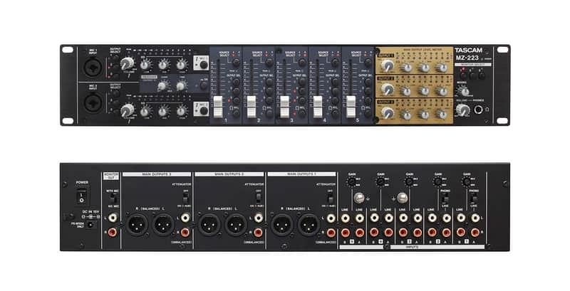 TASCAM MZ-223 2020's - Black image 1