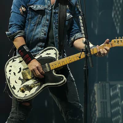 Hand Carved Leather Body Wrap Cover for Telecaster. Waylon Jennings, Keith Urban inspired. image 5