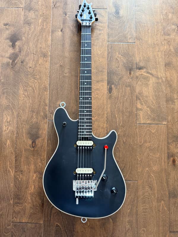 EVH Wolfgang USA Edward Van Halen Signature with Floyd Rose and Killswitch 2023 - Stealth Black image 1