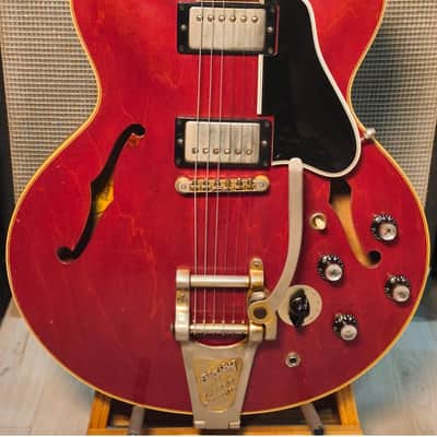 Gibson Es-345 Stereo 1966 Cherry Red image 1
