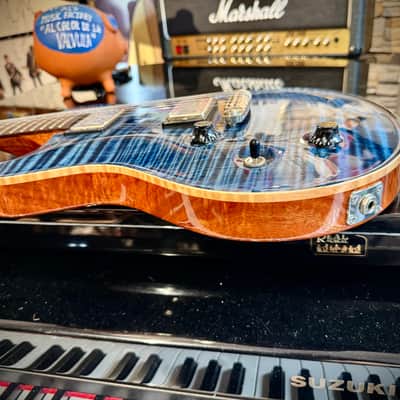 Nik Huber DOLPHIN CUSTOM LEFTY Super Flame Top Curly Mahogany  BRAZILIAN ROSEWOOD ( 2010) image 17